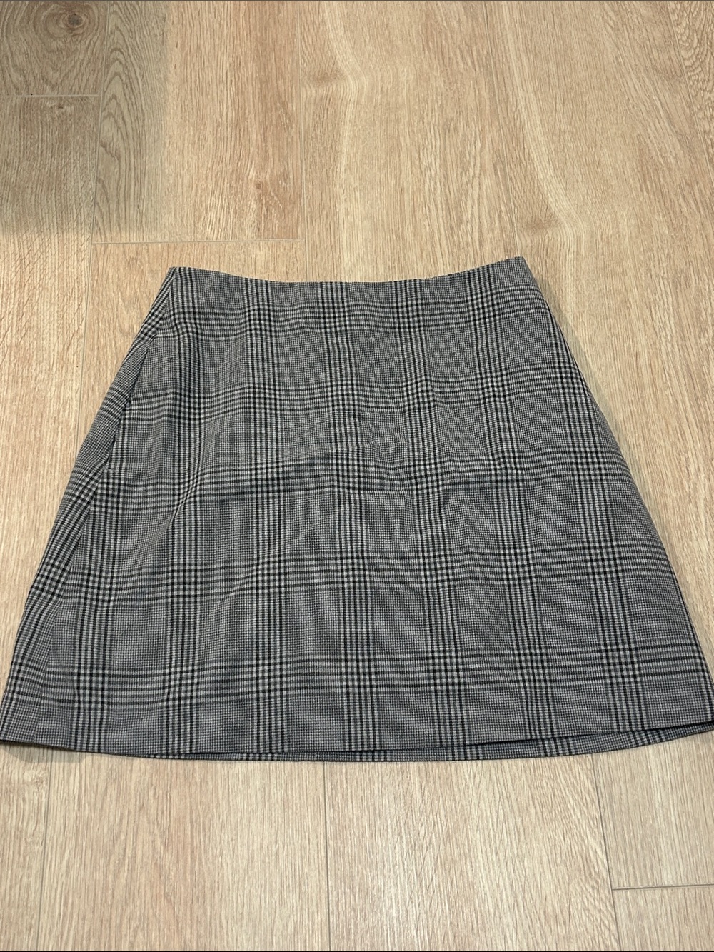 wilfred plaid skirt
